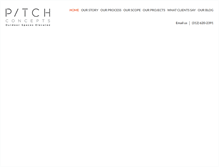 Tablet Screenshot of pitchconcepts.com